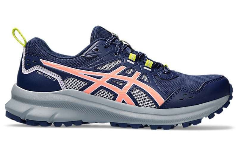 Asics Trail Scout 3 Womens Blue UK 8