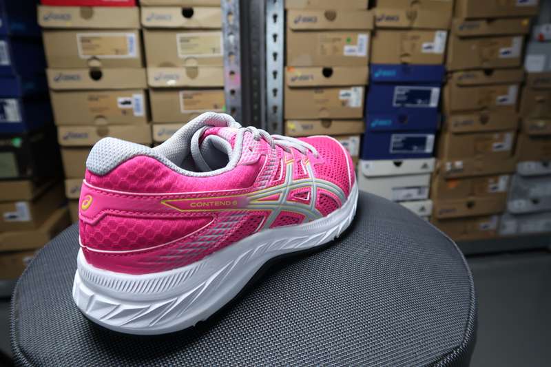 ASICS CONTEND 6 GS ROAD RUNNING SHOE JUNIOR UK 4
