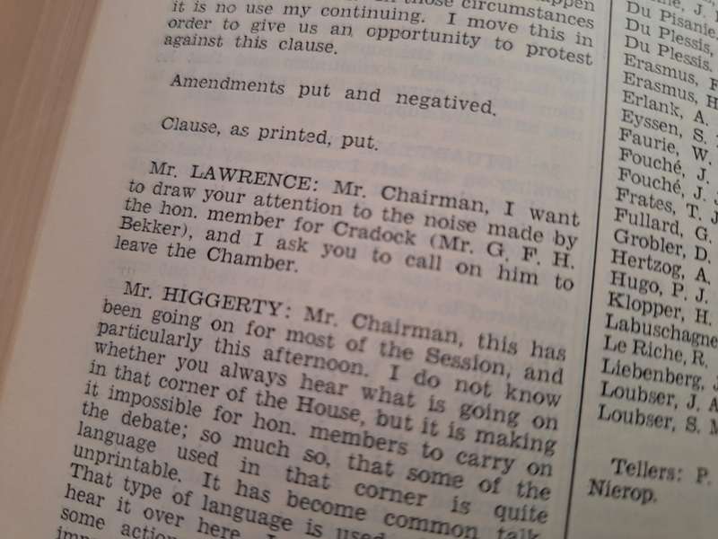 Debates of the HOUSE of ASSEMBLY South Africa Handsard 19Jan to 22nd June 1951