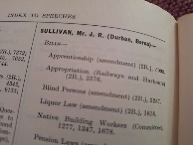 Debates of the HOUSE of ASSEMBLY South Africa Handsard 19Jan to 22nd June 1951
