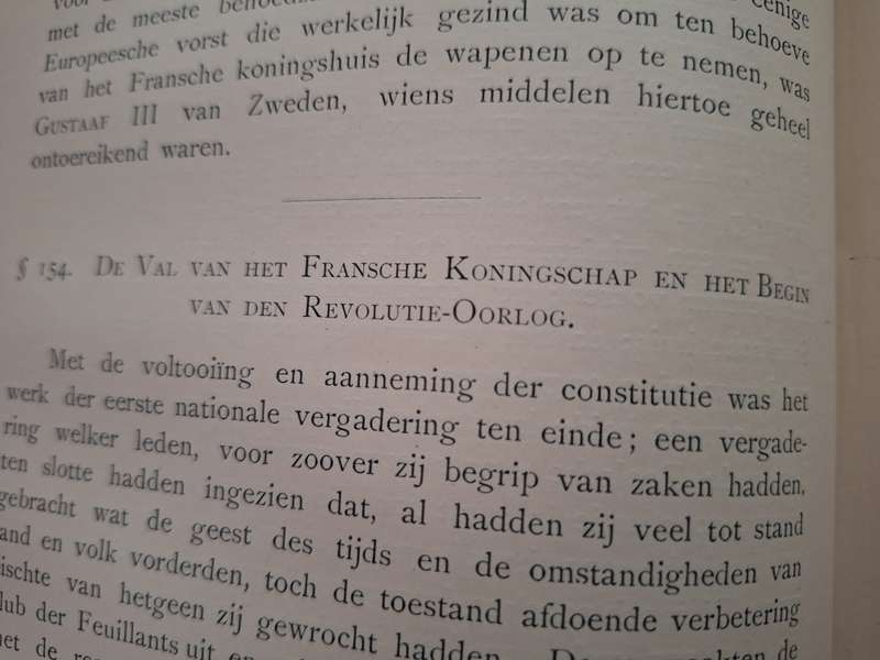 WERELDGESCHIEDENIS TOT DEN VAL VAN NAPOLEON 1 DEEL IV -DR JWG V OORDT