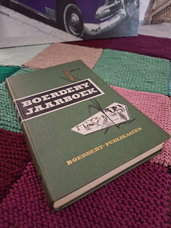 Boerdery Jaarboek 1959 to 1960 Redakteur en uitgewer Mike Spies (Farming-Yearbook)