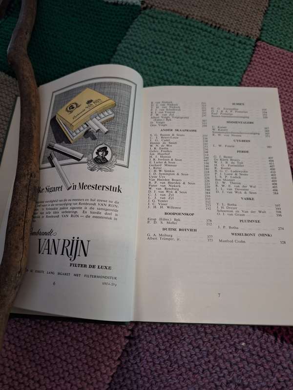 Boerdery-jaarboek 1960-61 Mike Spies (farming-yearbook SA)