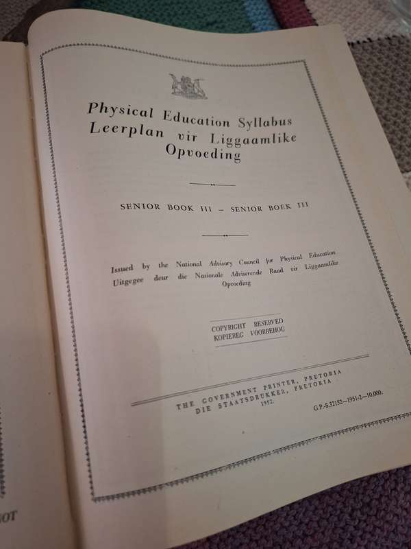 Physical education Syllabus Senior Book III (Women's Book)