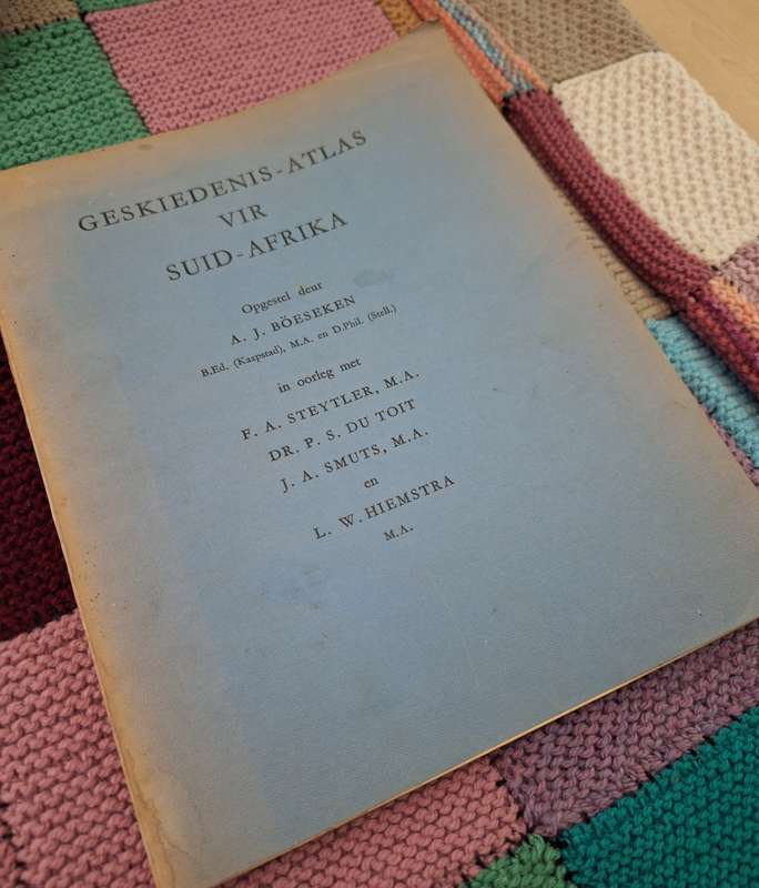 Geskiedenis-atlas vir Suid-Afrika - AJ Boeseken