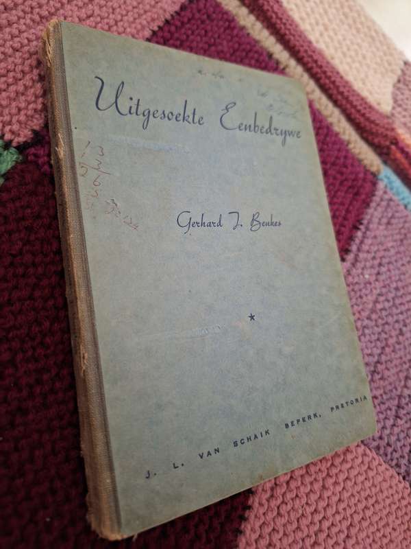 Uitgesoekte Eenbedrywe- gerhard J beukes