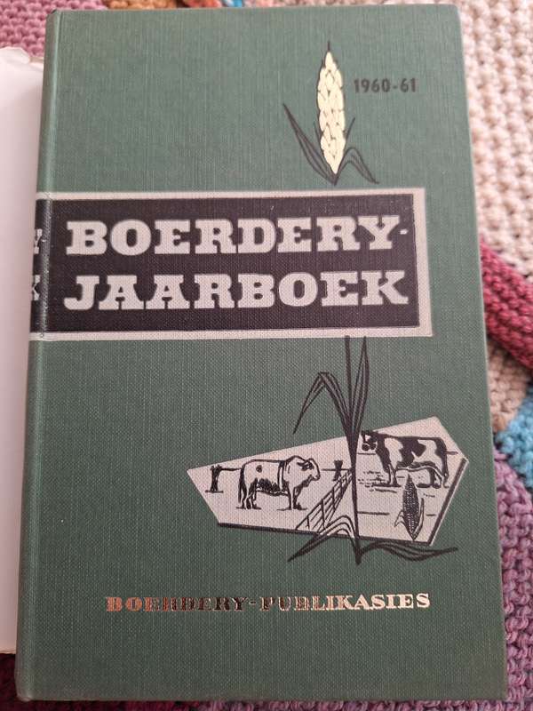 Boerdery-jaarboek 1960-61 Mike Spies (farming-yearbook SA)