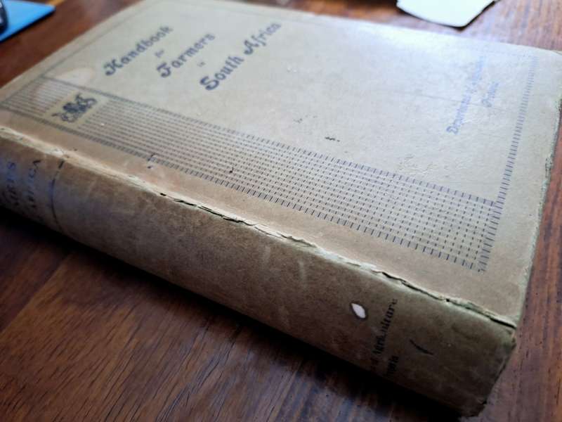 Handbook for Farmers in South Africa - 1929