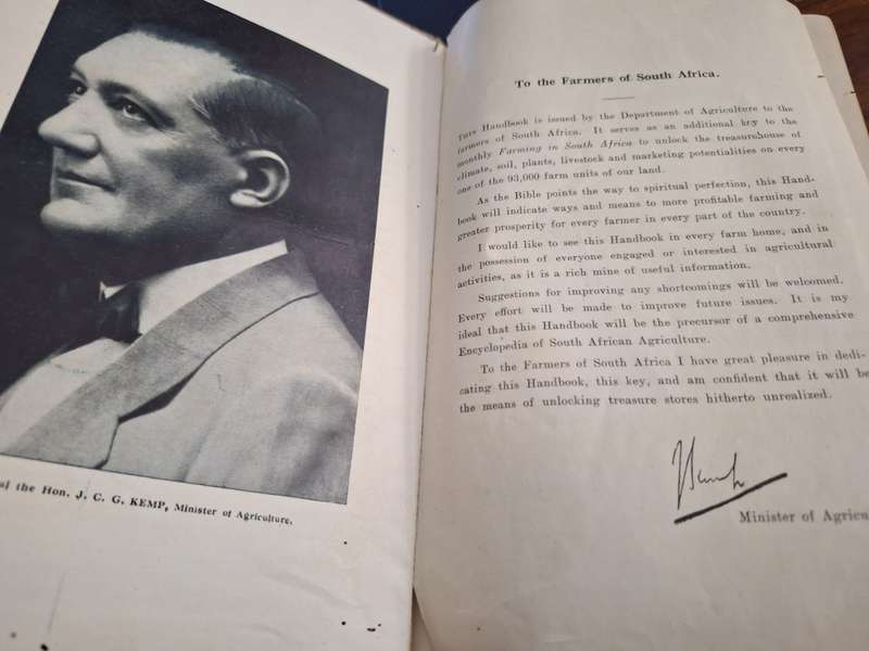 Handbook for Farmers in South Africa - 1929