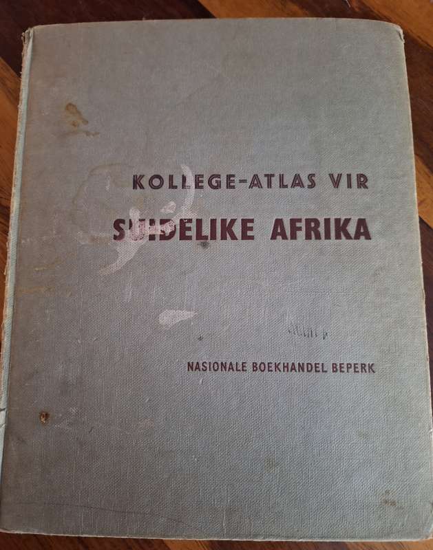 Kollege-Atlas vir SUIDELIKE AFRIKA-Harold Fullard-1961