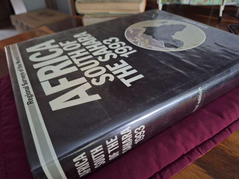 Africa South of the Sahara 1993 22nd Edition