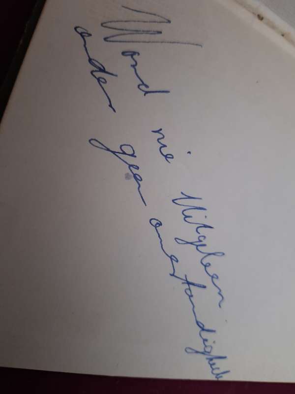 Oranje, Blanje, Blou - JF Jacobs First Edition 1952. Afrikaans Text