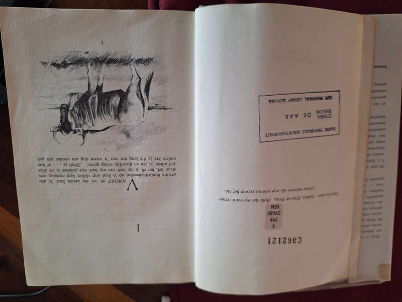 Uit die dagboek van n wildbewaarder-PJ Schoeman 1967 first edition Afrikaans text