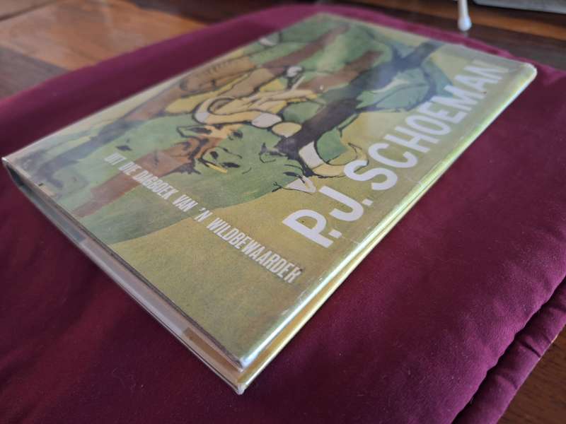 Uit die dagboek van n wildbewaarder-PJ Schoeman 1967 first edition Afrikaans text