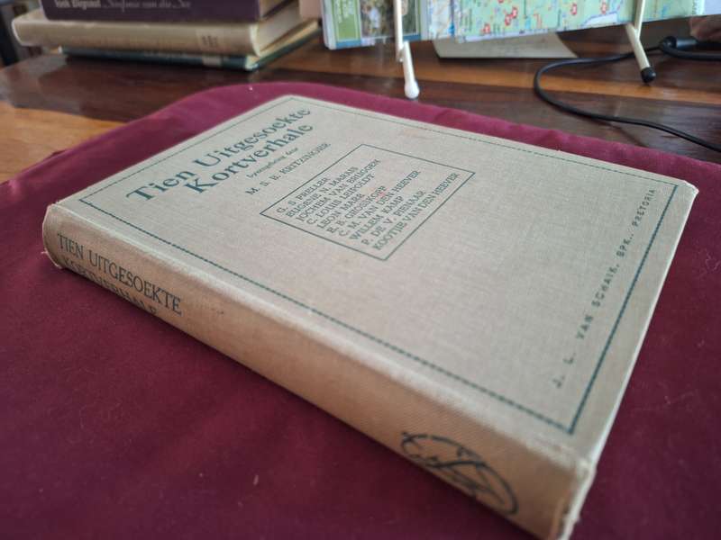 Tien Uitgesoekte Kortverhale /MSB Kritzinger/1936 first edition/Afrikaans Text/rare