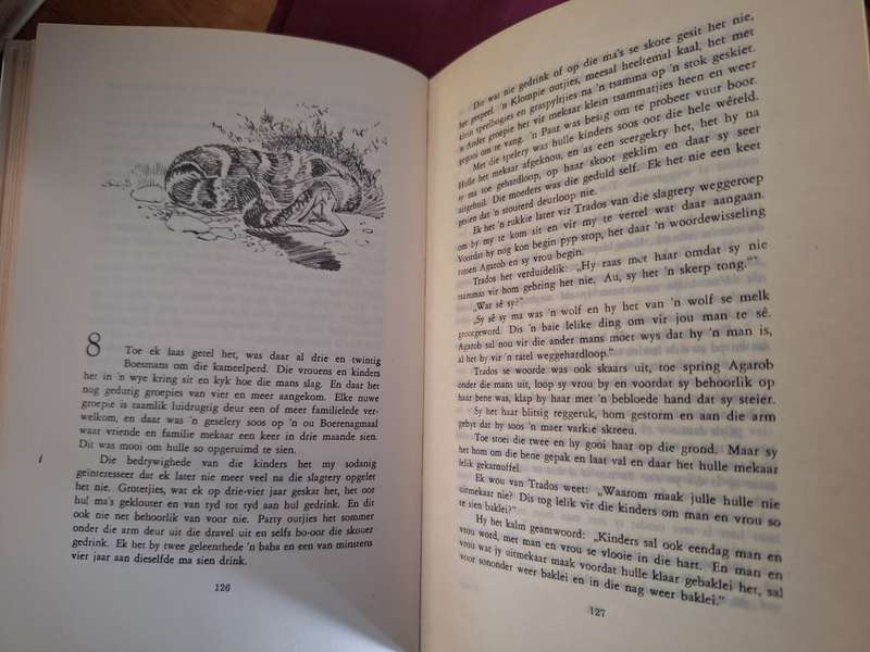 TRADOS-die swerwer-boesman/PJ Schoeman 4th print 1967/Afrikaans text. Rare print year.
