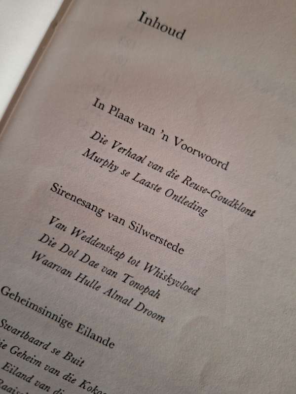 Goud agter die Berge-Kurt Lutgen 1971 first edition. Afrikaans text.