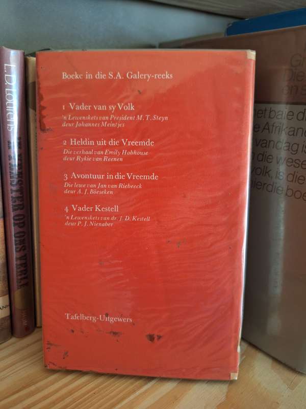 Krygsman Christiaan De Wet-n Lewenskets van Genl. CR de Wet deur Ben Olivier 1971 first Edition
