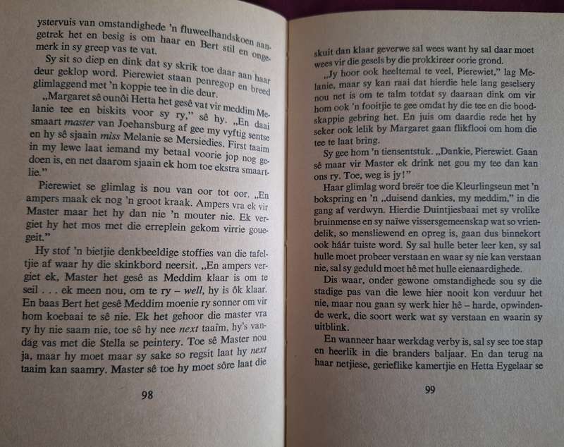 Simfonie van die See - Toek Blignaut First Edition 1972 Afrikaans text Rare