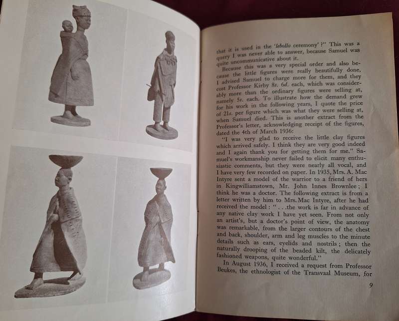 Samuel Makoanyane - CG Damant - 1951 first edition very rare. Morija Sesuto Book Depot