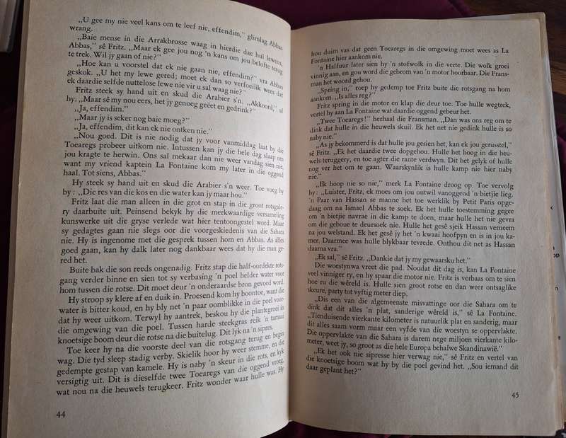 Fritz Deelman en die Woestynrowers - Leon Rousseau 1960 / Afrikaans Text.