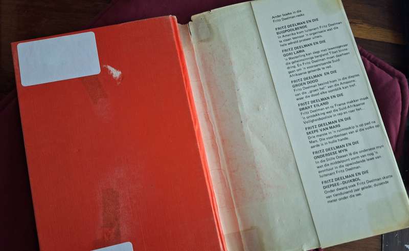 Fritz Deelman en die Woestynrowers - Leon Rousseau 1960 / Afrikaans Text.
