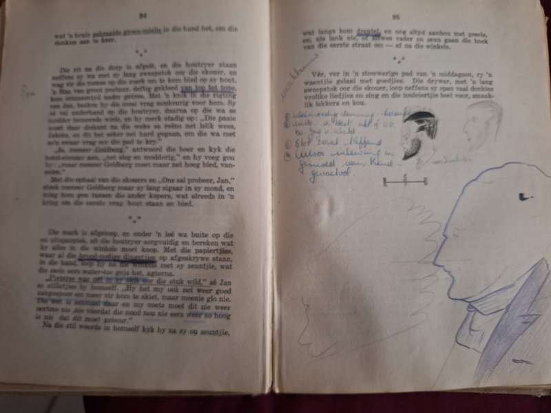 Die Nuwejaarsfees deur Leon Mare 1922 rare 3rd edition. Hertogprys 1919 Afrikaans text