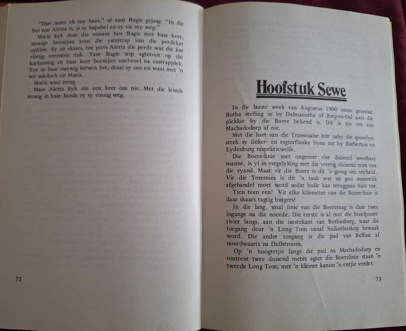 Nooientjie van Nooitgedacht - Empie Maritz 1973 first edition Afrikaans Text