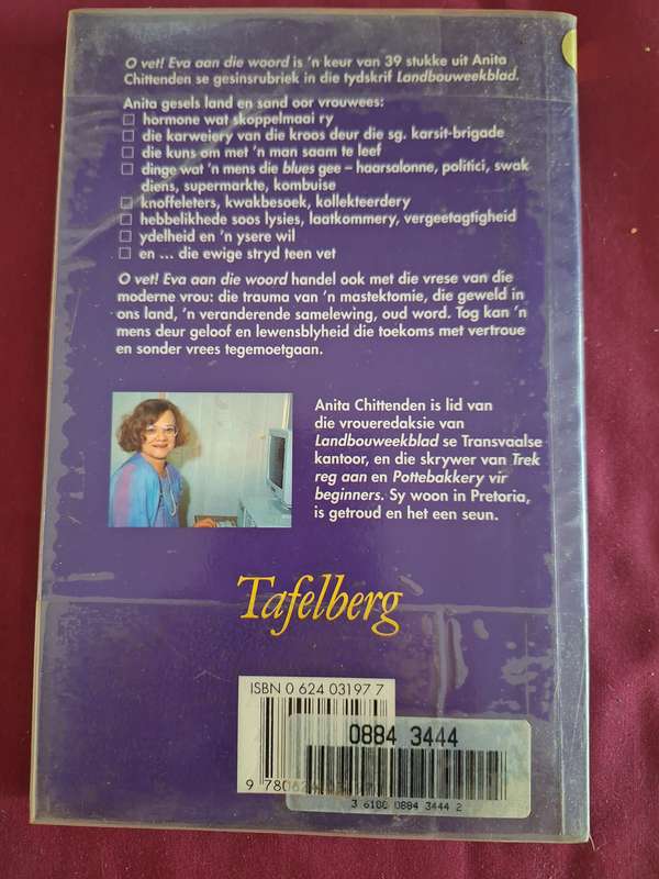 O Vet! Eva aan die Woord - Anita Chittenden / first edition 1993 Afrikaans Text