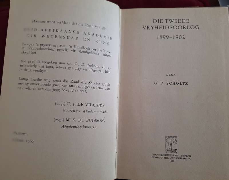 Dr A Hertzog Die Nasionale Party&die Mynwerkers Louis Naude 1960 very rare. Afrikaans text. 1st edit