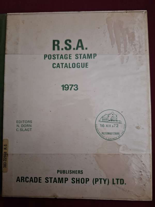 R.S.A. Posage Stamp Catalogue 1973 - Editors N Dorn/C Slagt English Text.
