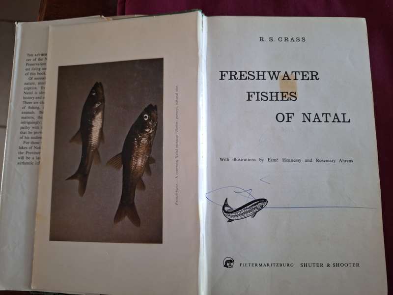Freshwater Fishes of Natal- RS Crass 1964. Shuter & Shooter.