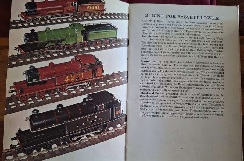 Older Locomotives(1900-42)PG Gomm Troy model club series 1st edition 1970