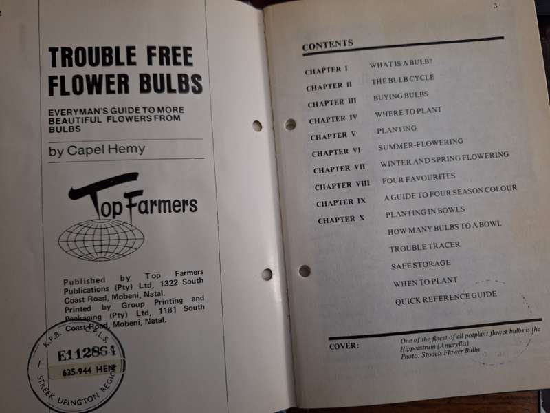Trouble Free Flower Bulbs-Capel Hemy