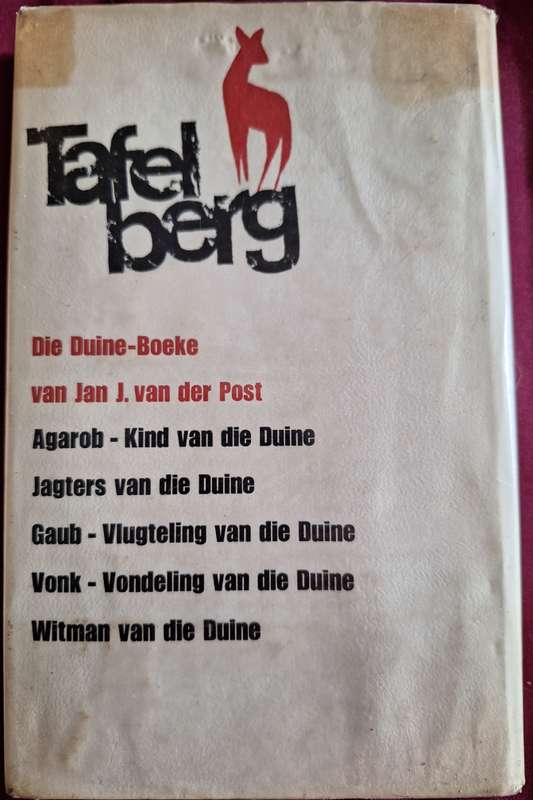 KWAI-Vegter van die Duine-Jan J van der Post -1966 1st edition. Afrikaans Text