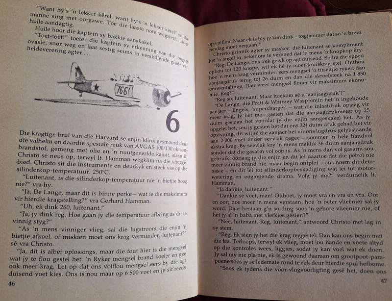 LEERLING-VLIEENIER Christ de Lange/ Simon von Garderen 1st edition 1982. Afrikaans (Aviation)