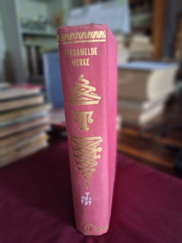 Versamelde Werke van JD du Toit (Totius) Deel IV 1960 Afrikaans Text Red cloth bound.