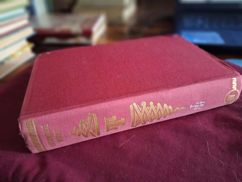 Versamelde Werke van JD du Toit (Totius) Deel IV 1960 Afrikaans Text Red cloth bound.