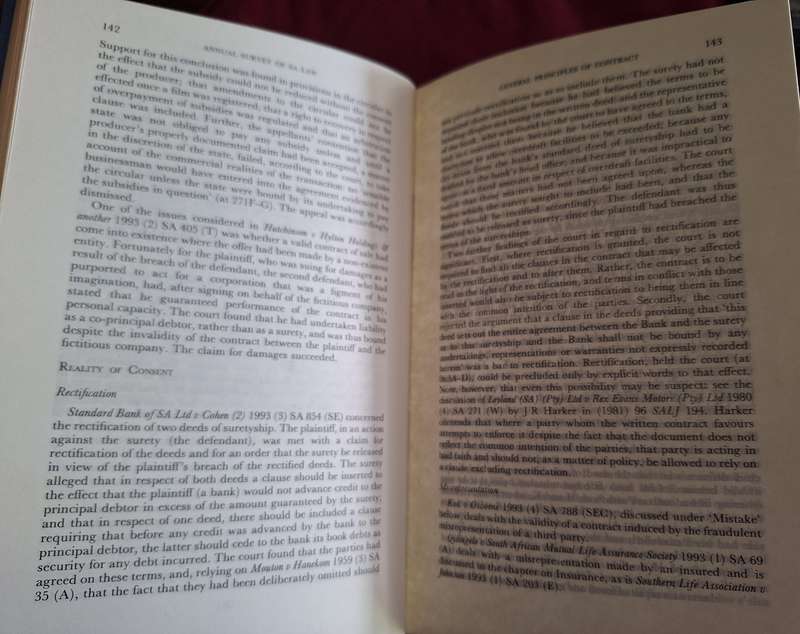 Annual Survey of South African Law 1993
