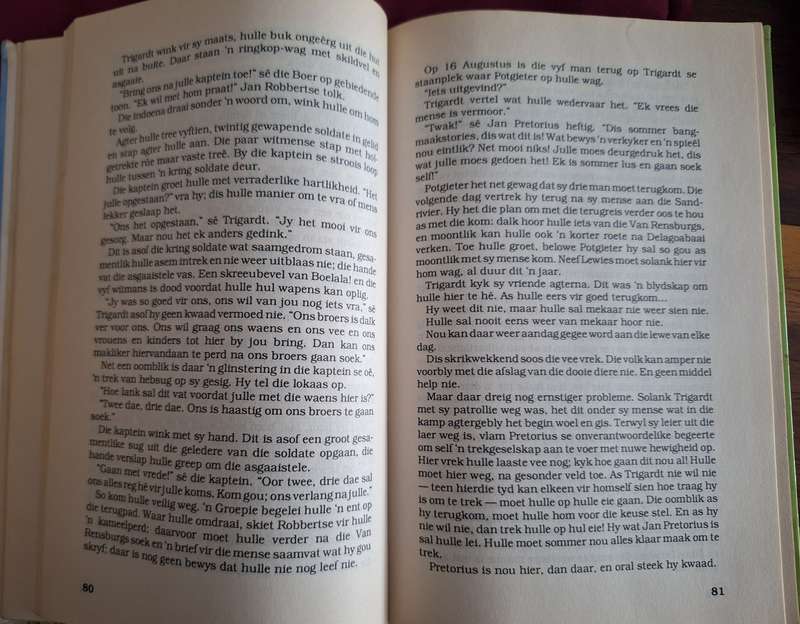 Verkenners na Vryheid - PG Hendriks 1st edition. 1988 Afrikaans text.