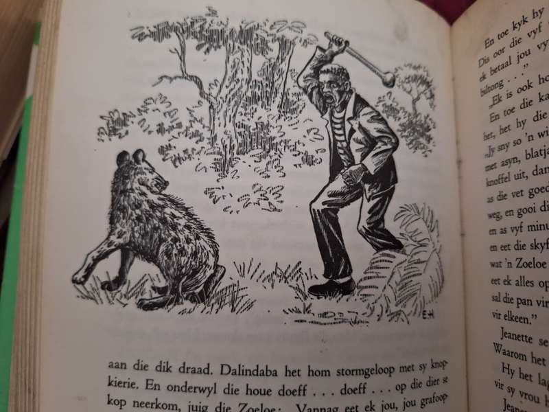 Jetwa- die Buffelbul -1965 very scarce, PJ Scoeman. Afrikaans text.
