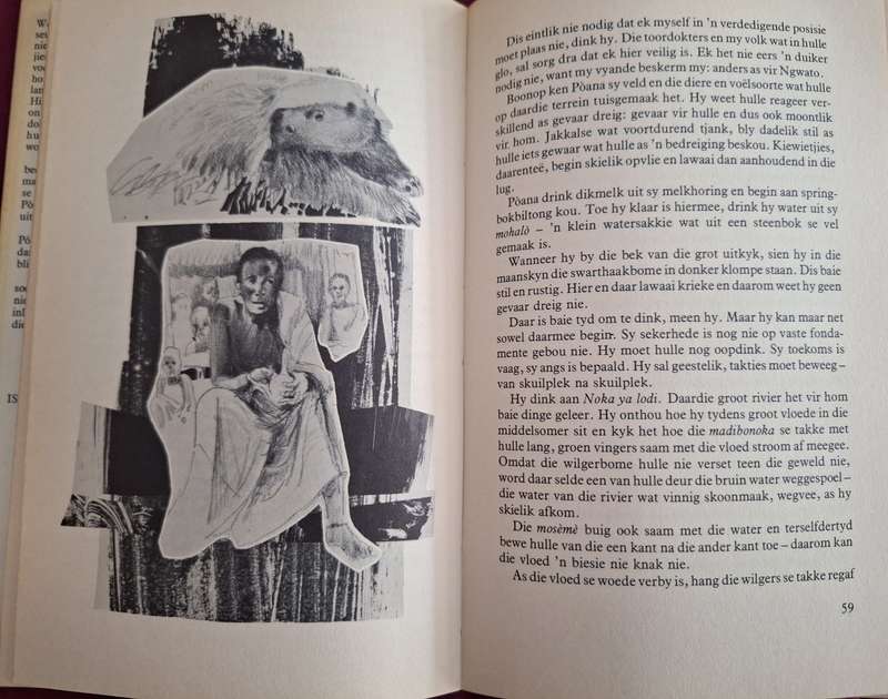 POANA en sy Ratel - Ben Venter - 1st Edition- 1978 Afrikaans Text.
