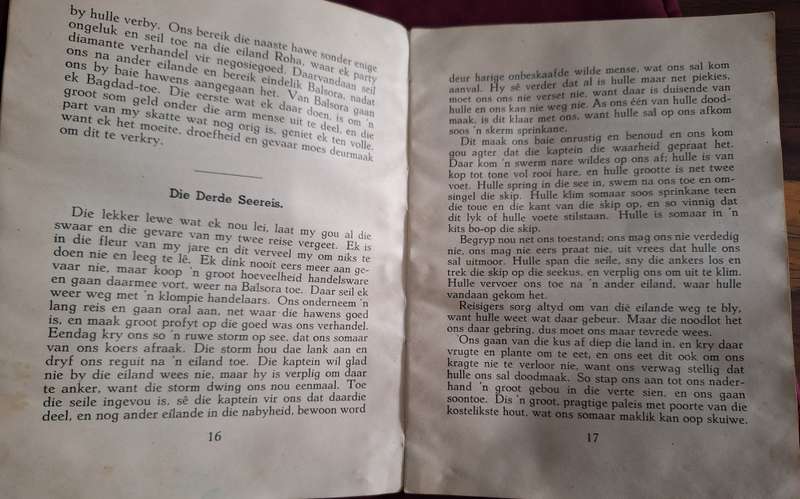 Verhale uit die Arabiese Nag-Stories- 1942- HAUM- Raar Afrikaans.