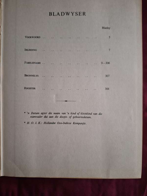 Die Afrikaner-Familienaamboek- 1954 JH Redelinghuys -Afrikaans Text