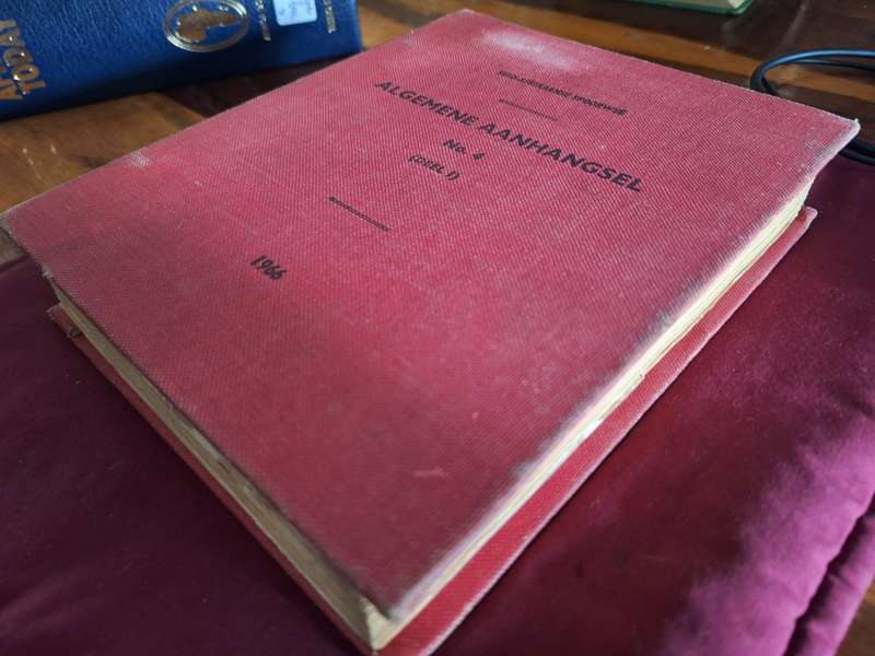 Suid-Afrikaanse Spoorwee/ Algemene Aanhangsel No 4 Deel 1 - 1966 (trains)