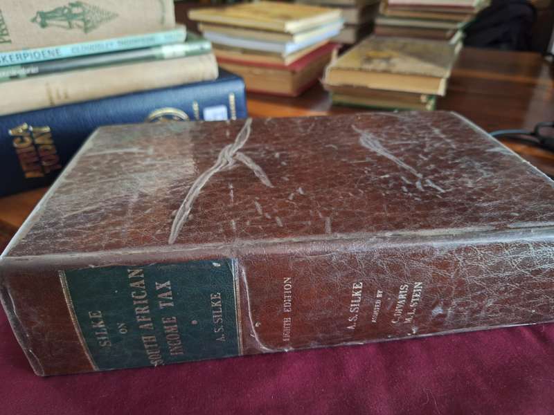 Silke on SOUTH AFRICAN INCOME TAX -AS Silke 8th edition 1975 English Text