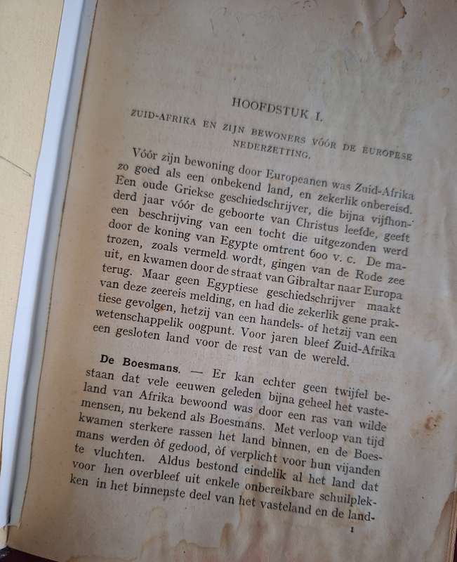 Korte Geschiedenis van Zuid-Afrika - Maskew Miller's - Steendrukkerij - Holland-Dutch