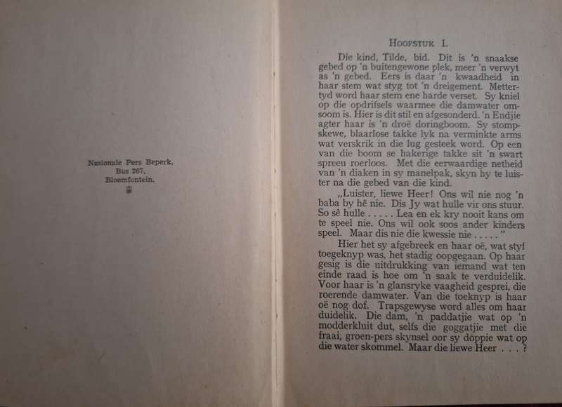 FYN EN BROOS - Sophie Roux - 1937 1st edition. Afrikaans text. Scarce