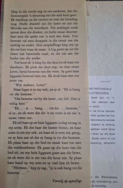 Die Drosters-FA Venter-1978 reprint- afrikaans text.