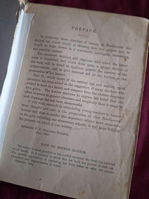 AGNUS WALKER-Needlework and Cutting out-1904-English Text.